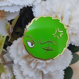 One Piece Fanart Enamel Pin - Marimo