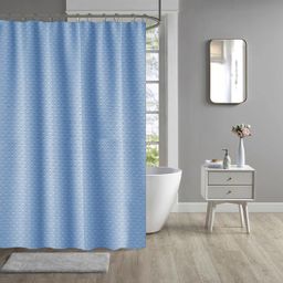 100% Polyester Heavy Fabric Shower Curtain