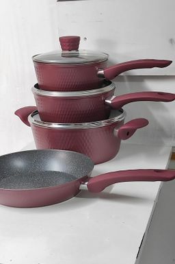 7pcs granite non-stick cookware set