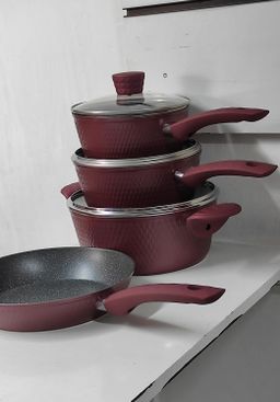 7pcs granite non-stick cookware set