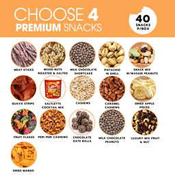 Premium Box - Choose 4 Snack Varieties