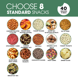 Standard Box - Choose 8 Snack Varieties