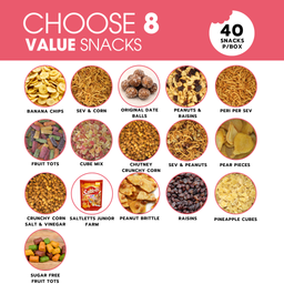 Value Box - Choose 8 Snack Varieties