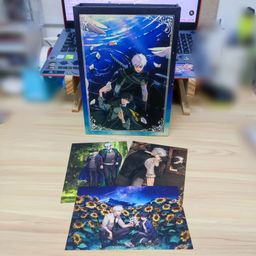 Jujutsu Kaisen Fanart Outbox & Postcard Set - Gojo x Megumi