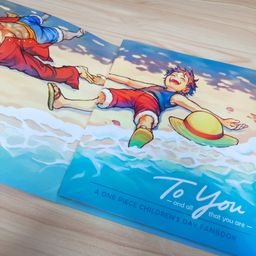 One Piece Fanart Zine - Mugiwara Children Day