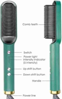 Haier straightner brush comb (random color) 