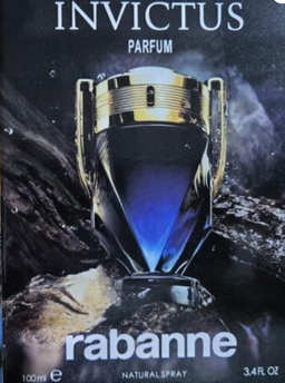 Paco Rabanne Invictus PARFUM 100ml (Blue) (Men)
