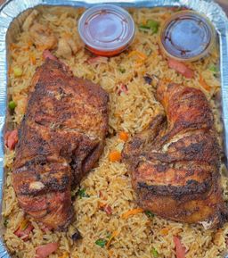 Fried Rice & Chicken 