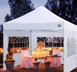 3*3 mtrs High Quality Automatic pop up canopy tent with sidewalls with windows/gazebo tent