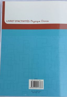 Physique/Chimie (Collection "Ecole, Nation et Développement")  - (Livret d’activités) 3ieme