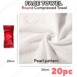 20Pcs/Set Mini Compressed Towels