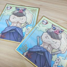 Kimetsu No Yaiba Official Shikishi - Inosuke