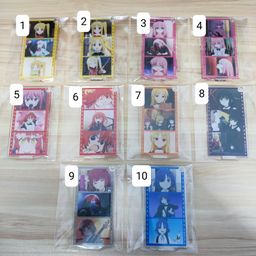 Bocchi The Rock Official Acrylic Photostrip Keychain Standee / 孤独摇滚官方亚克力角色名场面挂件立牌