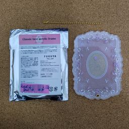 Fukuya Official Acrylic Photocard Holder - Pink