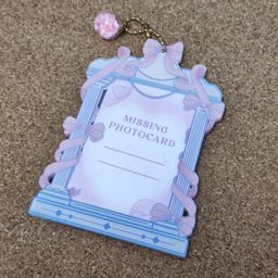 Acrylic Photocard Holder - Pink Pearl Series