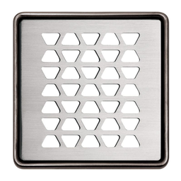 Kerdi Drain Brushed Stainless Steel Design 2 (10 x 10)