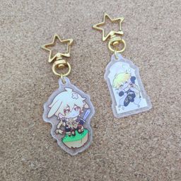 Genshin Impact Fanart Mini Keychain