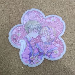 Cardcaptor Sakura Fanart Flower Acrylic Coaster