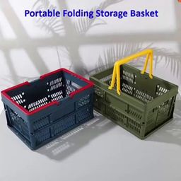 Folding Shopping Portable Storage Basket