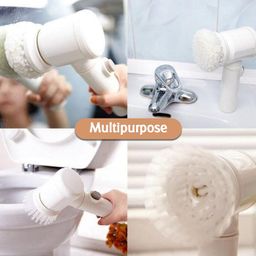  5in1 Home Kitchen Electric Cleaning Brush, Electric Spin Scrubber