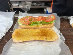Pulled Chicken Panini & and Side
