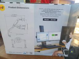 Dual Arm Monitor Mount 17-32 Inch NB-F160