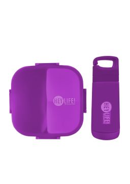  3 compartment Bento lunch box with  Water Bottle Set