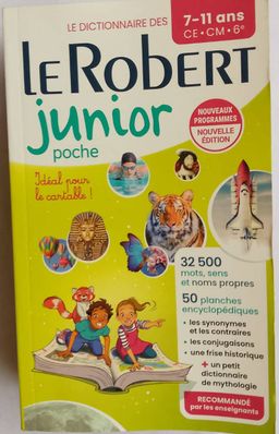 Le Robert Junior Poche - CE/CM/6ieme (Dictionnaire Français)