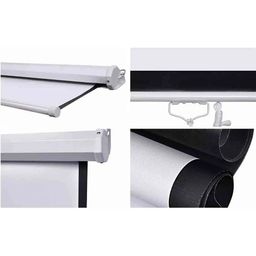 Wall Mounted Manual 4:3 Projector Screen