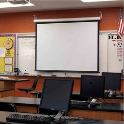 Motorized Electric 4:3 Projector Screen