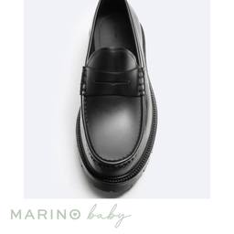 Zara Leather Loafers 