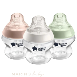 Tommee Tippee - Baby Bottles Slow-Flow 150Ml Pack Of 3