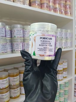 TURMERIC & LAVENDER BODY BUTTER 