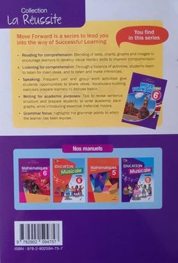 Anglais Move Forward Manuel (Valesse) - 6ieme