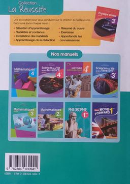 Physiques/Chimie Manuel (Valesse) - 4ieme