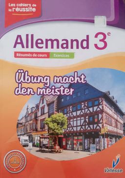 Cahier Allemand (Valesse) - 3ieme