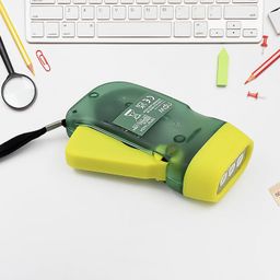 3 LED Hand Press Torch Hand Crank Flashlight 