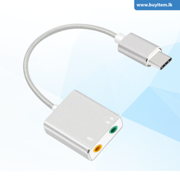 USB Type-C Sound Card Adapter