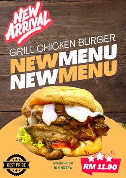 GRILL CHICKEN BURGER