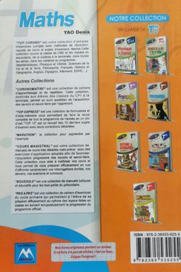 Annale Top Chrono Mathematiques - Tle D (Editions Matrices)
