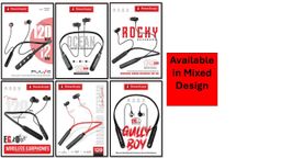 Power Genix Neckband Assorted Design & Color