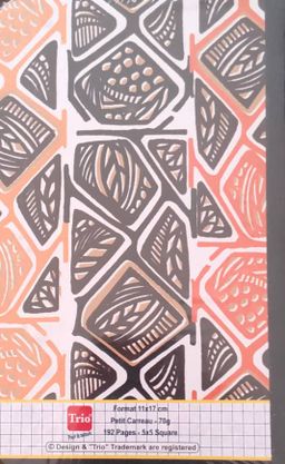 Carnet de mon pays - format 192 pages 11x17cm, 70g - Trio