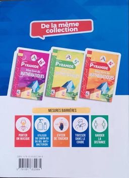 Mon Livre de Mathematique / Collection Pyramide - 3ieme (JD Editions)
