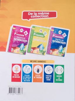 Mon Livre de Mathematique / Collection Pyramide - 4ieme (JD Editions)