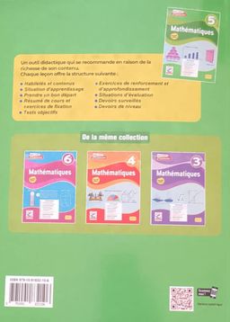 Mathematique / Cahier d’habileté - 5ieme (JD Editions)