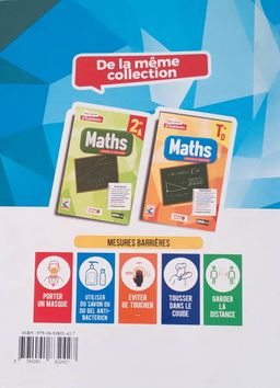 Mathematique / Cahier d’habileté - 2nd C (JD Editions)