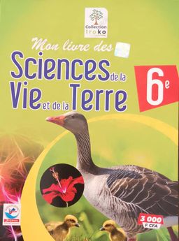 Mon Livre des SVT - 6ieme (JD Editions)