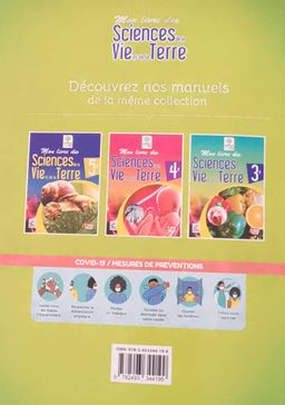 Mon Livre des SVT - 6ieme (JD Editions)