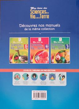 Mon Livre des SVT - 5ieme (JD Editions)