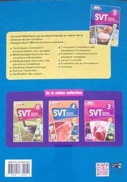 SVT / Cahier d’habileté - 5ieme (JD Editions)